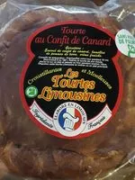 Mängden socker i Tourte au Confit de Canard