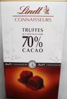 Mängden socker i Connaisseurs - Truffes au Chocolat Noir 70% Cacao