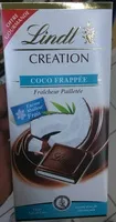 Mängden socker i Création - Coco Frappé, fraîcheur pailletée