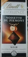 Mängden socker i Excellence Noisette du Piemont Noir