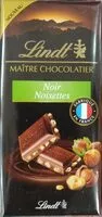 Mängden socker i Chocolat noir noisette