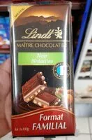 Mängden socker i Noir noisettes