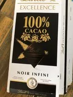 Mängden socker i Excellence 100% cacao noir infini