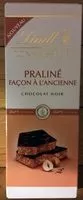 Mängden socker i Praliné façon à l'ancienne Chocolat noir