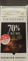 Mängden socker i 70% Cacao