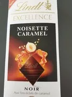 Mängden socker i Lindt chocolat noisette caramel