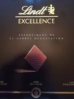 Mängden socker i Lindt Coffret Excellence