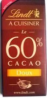 Mängden socker i 60% cacao doux à cuisiner