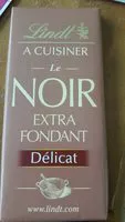 Mängden socker i Chocolat à cuisiner le Noir extra fondant