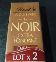 Mängden socker i A cuisiner le noir extra fondant