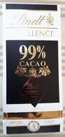 Mängden socker i Excellence 99% Cacao Noir Absolu
