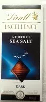 Mängden socker i Lindt excellence - a touch of sea salt Dark