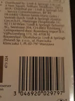 Mängden socker i Excellence suave 50% cacao