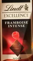 Mängden socker i Excellence - Chocolat Noir Framboise Intense