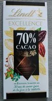 Mängden socker i Lindt Excellence 70%