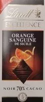 Mängden socker i Excellence - Orange sanguine de Sicile, noir