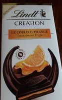 Mängden socker i Tablette de chocolat - le coulis d’orange