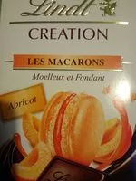 Mängden socker i Lindt creation les macarons noir abricot
