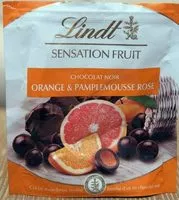 Mängden socker i Sensation Fruit Orange Pamplemousse Rose