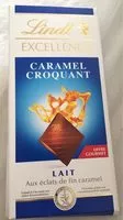 Mängden socker i Chocolat Excellence, caramel croquant lait