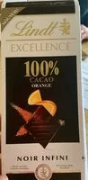 Mängden socker i Chocolat 100% cacao orange