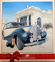 Mängden socker i Bonbons de fin Chocolat Marquis de Rozan