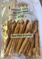 Mängden socker i Gressins Rubata au sesame