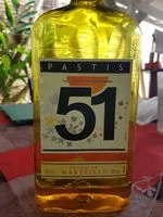 Mängden socker i Pastis 51