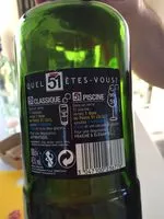 Mängden socker i Pastis 51