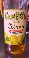 Mängden socker i Sirop de citron