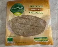 Mängden socker i Bella piada integrale