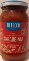 Mängden socker i Sauce arrabbiata