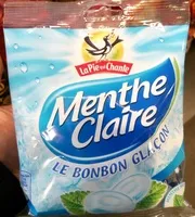 Mängden socker i Menthe Claire - Le bonbon glaçon