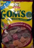 Mängden socker i Gom's Assortiment de Saveurs