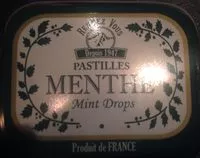 Mängden socker i Pastilles à la menthe