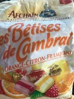 Mängden socker i Betises de Cambrai