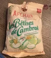 Mängden socker i Les bêtises de Cambrai