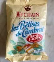 Mängden socker i Les bêtises de cambrai