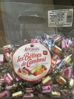 Mängden socker i Bêtises de Cambrai