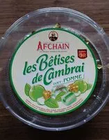 Mängden socker i Bêtise de Cambrai pomme