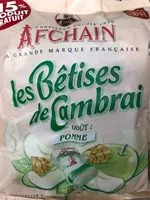 Mängden socker i Les betises de Cambrai gout pomme