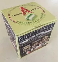 Mängden socker i Bonbons goût pomme
