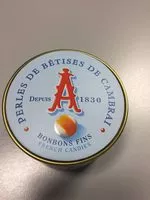 Mängden socker i Perles de bêtises de Cambrai