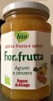 Mängden socker i Fior di frutta bio agrumi e zenzero