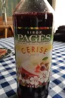Mängden socker i Sirop de cerise
