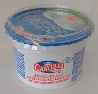 Mängden socker i Mozzarella di bufala campana