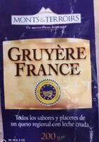 Mängden socker i Queso de leche cruda Gruyere France