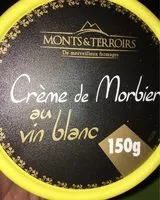 Mängden socker i Creme de morbier au vin blanc