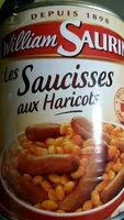 Mängden socker i Les saucisses aux haricots