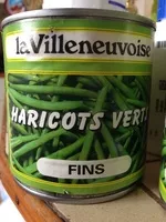 Mängden socker i Haricots verts fins